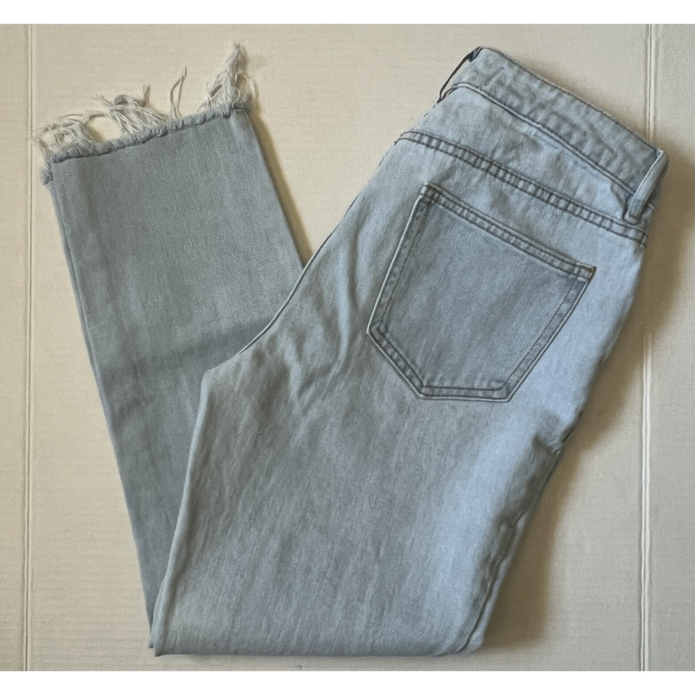 PACSUN - Women's Distressed MOM Blue Denim Jeans - Size 25x25